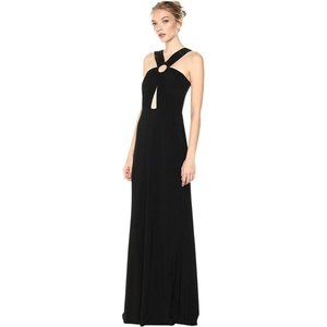 Laundry by Shelli Segal Black Evening Gown